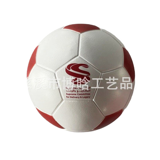 PU Foam Pressure Ball - English Soccer Ball - Diameter 12.7cm 5 inch Foam Soccer Ball (Please ask customer service for price)