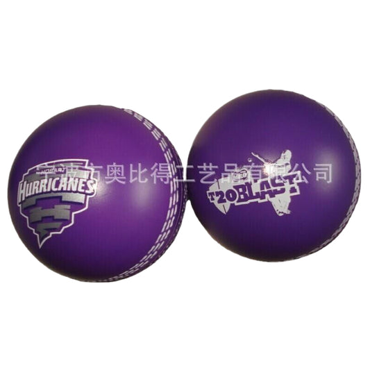 PU foam cricket ball can be printed LOGO and color solid pressure ball bouncy ball (price please ask customer service)