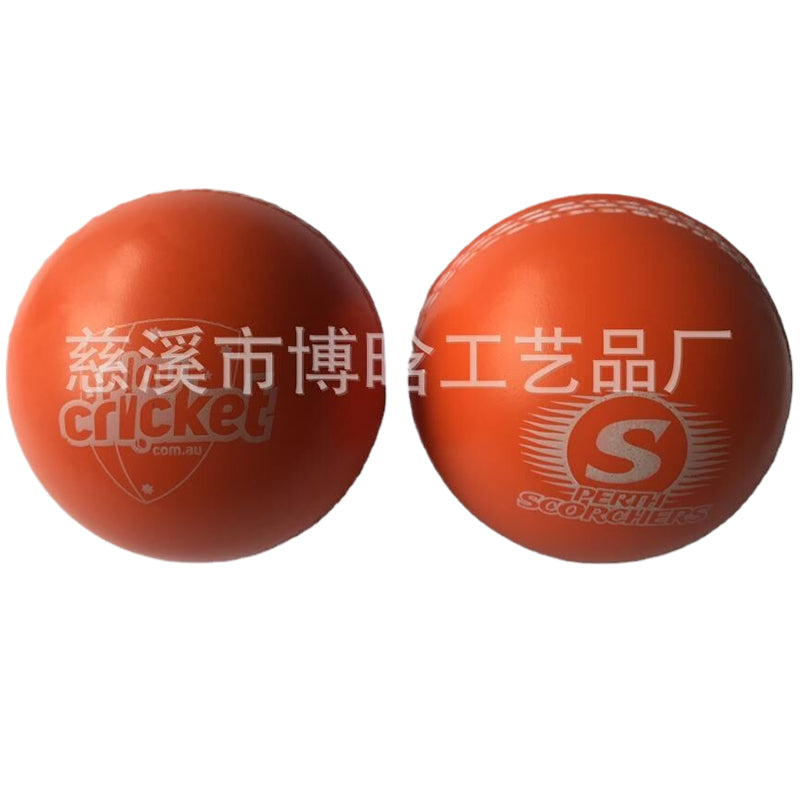 PU foam cricket ball can be printed LOGO and color solid pressure ball bouncy ball (price please ask customer service)
