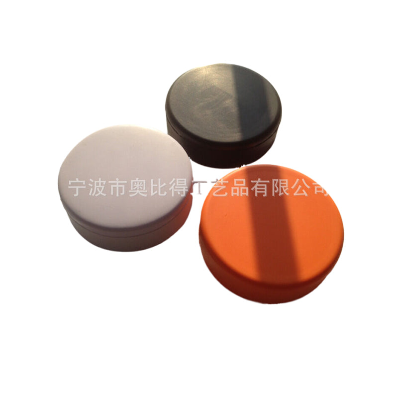 Customized children's toys high rebound memory sponge three-dimensional wholesale PU polyurethane foam ice hockey puck 7.5x2.5cm (price please ask customer service)